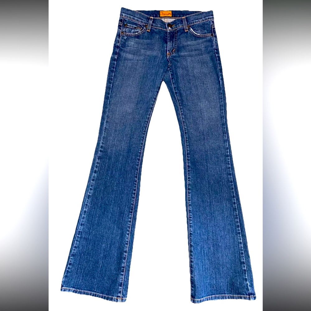James Preserved Original 5-Pocket Dark Emily Bootcut Bootleg Denim Jeans Sz 26